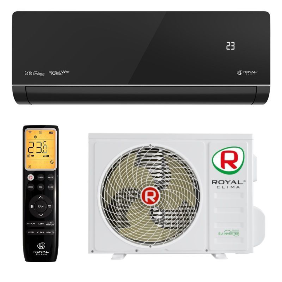RCI-RSN30HN (ROYAL SUPREMO NERO Full DC EU Inverter)